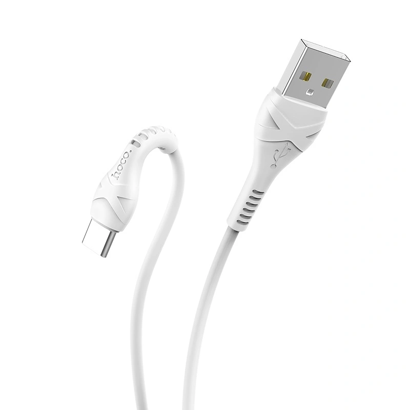 Кабель Hoco X37 Cool power USB - USB-C 1м, Белый. Фото 2