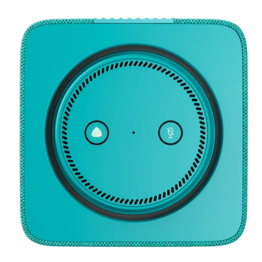 Умная колонка Яндекс.Станция MAX с Zigbee, Бирюзовый (YNDX-00053TRQ). Фото 2
