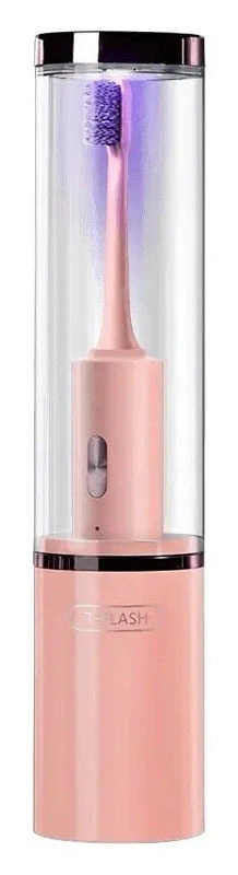 Электрическая зубная щетка T-Flash UV Sterilization Toothbrush Q-05, Розовая. Фото 1