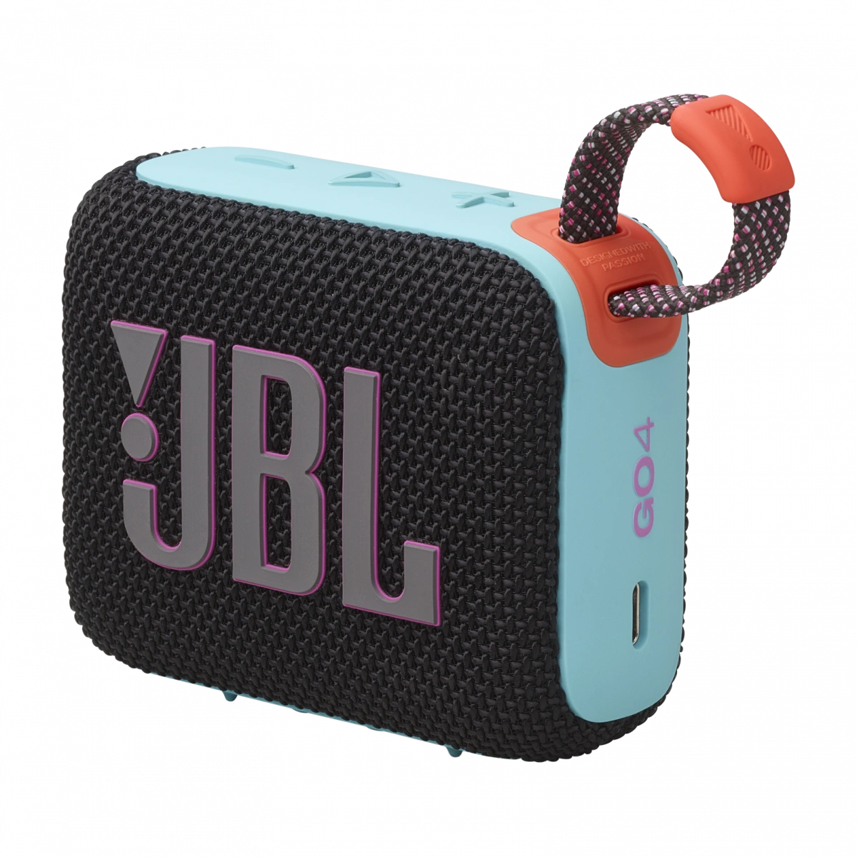 Беспроводная акустика JBL Go 4 Black/Orange. Фото 8