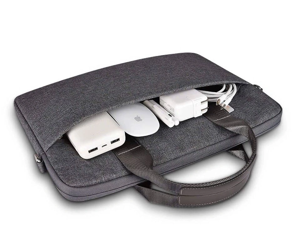 Сумка для ноутбука Wiwu Minimalist Laptop Bag 2 15.6", Gray. Фото 3