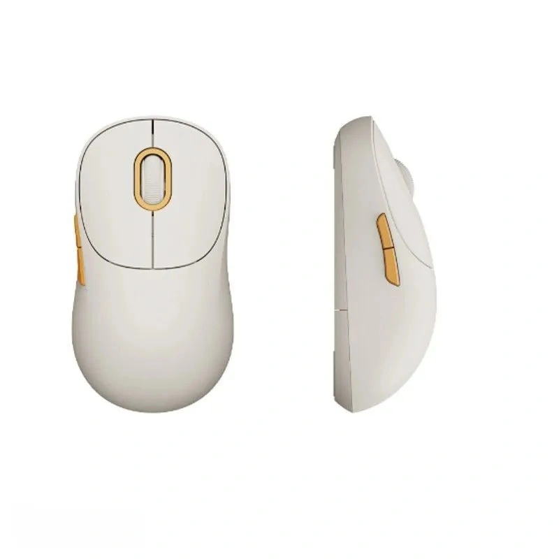Мышь беспроводная XiaoMi Wireless Mouse 3, Бежевая (XMWXSB03YM). Фото 2