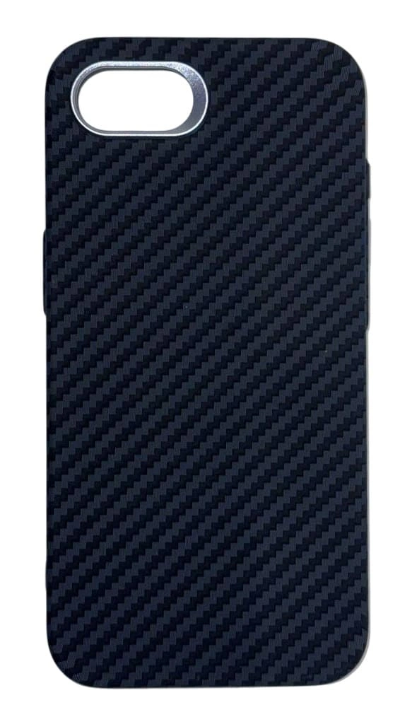 Накладка LUXO Carbon Magsafe для iPhone 16e, Black. Фото 1