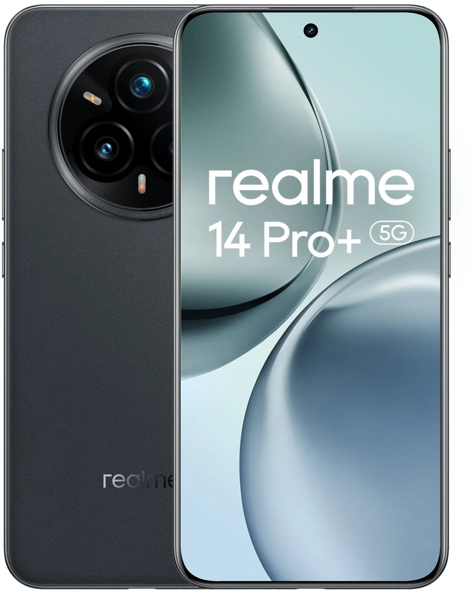 Смартфон Realme 14 Pro Plus 5G 12/512Gb Suede Gray. Фото 1