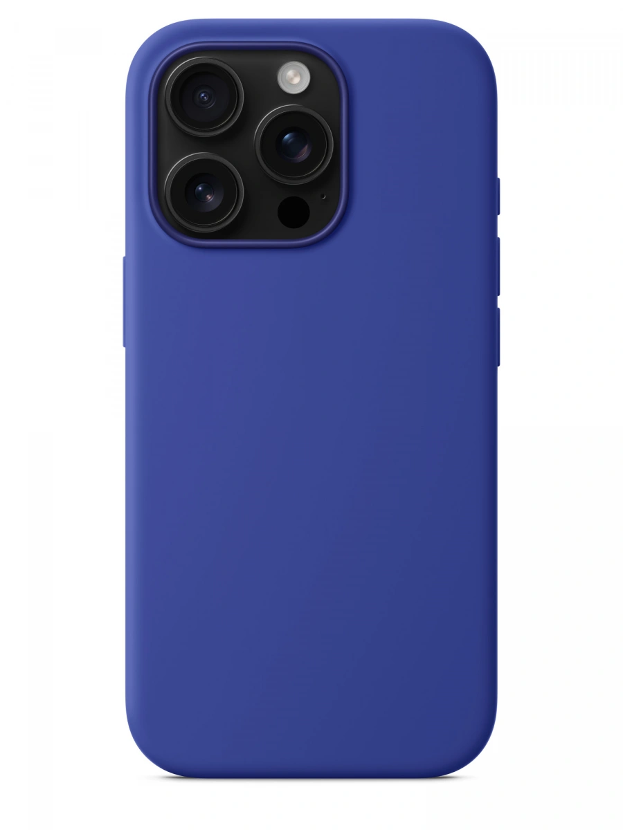 Накладка для iPhone 16 Pro Max Silicone Case With MagSafe, Ultramarine. Фото 3