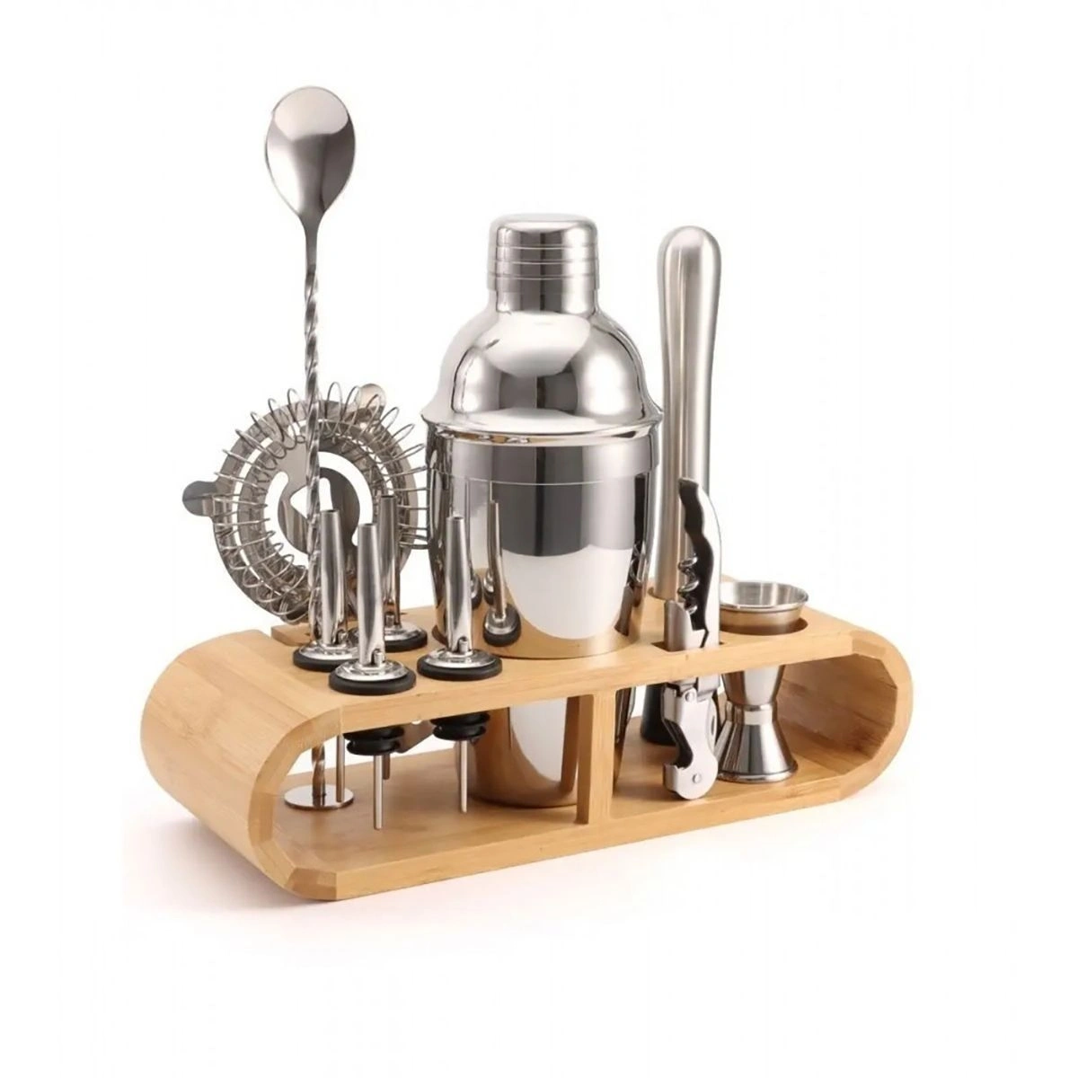 Набор для бармена Circle Joy Cocktail Shaker Bar Set (CJ-TJQ-TZ03). Фото 1