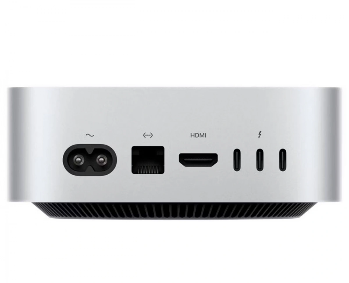 Системный блок Apple Mac mini 2024 (MCYT4) (Core M4 10-core CPU, 10-core GPU, 16-core Neural Engine, 24 ГБ, SSD 512 ГБ, LAN 1Gb). Фото 3