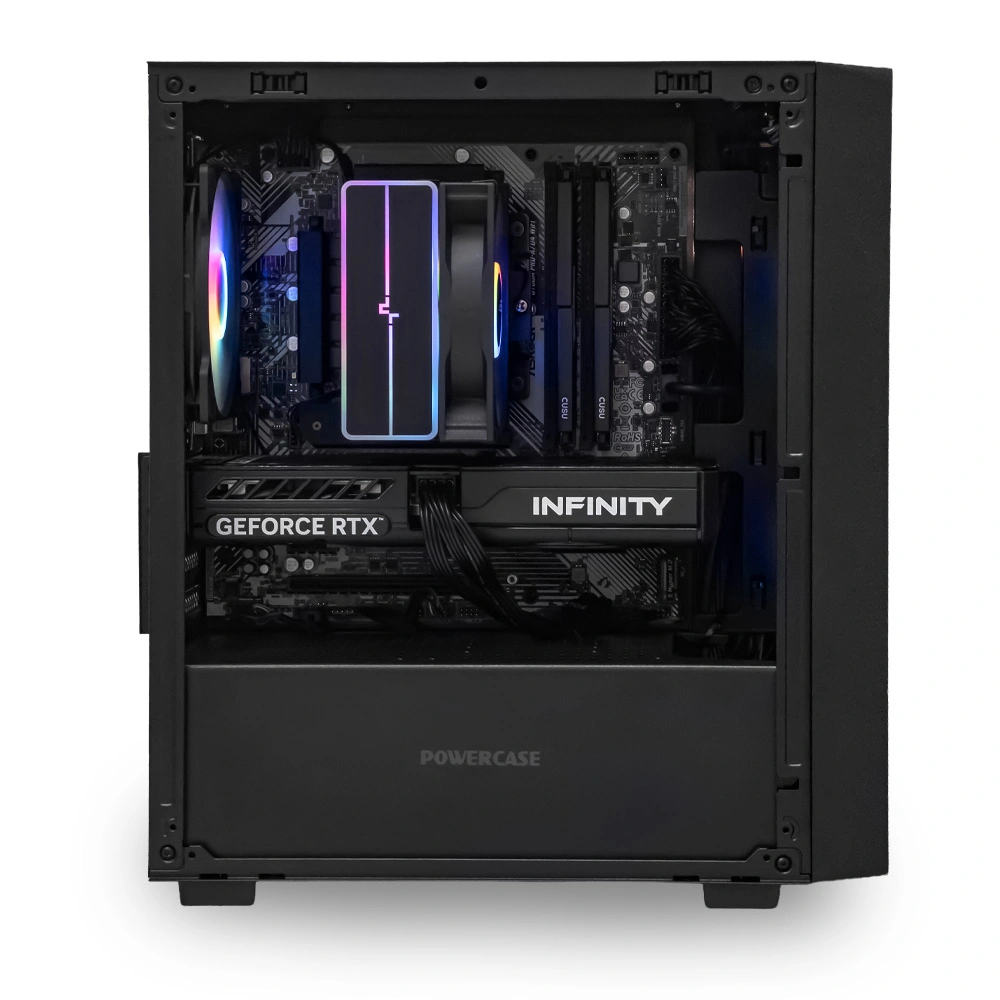 Системный блок CORE M (SM07 Intel Core i5-12400F, 32Gb DDR4, RTX5060, SSD 1Tb M.2, ASRock B760M Pro-A/D4 WiFi, 550Вт). Фото 2