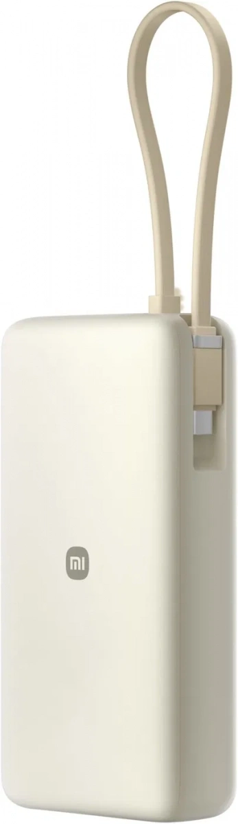 Внешний аккумулятор Xiaomi 67W Power Bank 20000mAh (Integrated Cable), Beige (BHR089WCN). Фото 3