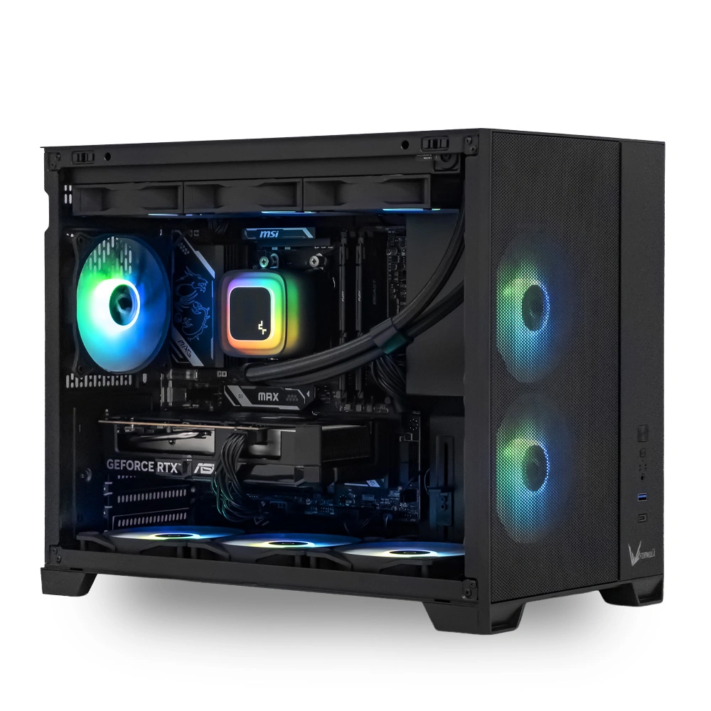 Системный блок CORE X (G6 Ryzen 5 7500F, 32Gb DDR5, RTX5060 Ti, SSD 1Tb M.2, MSI B850M Gaming Pro Max, 650Вт). Фото 1