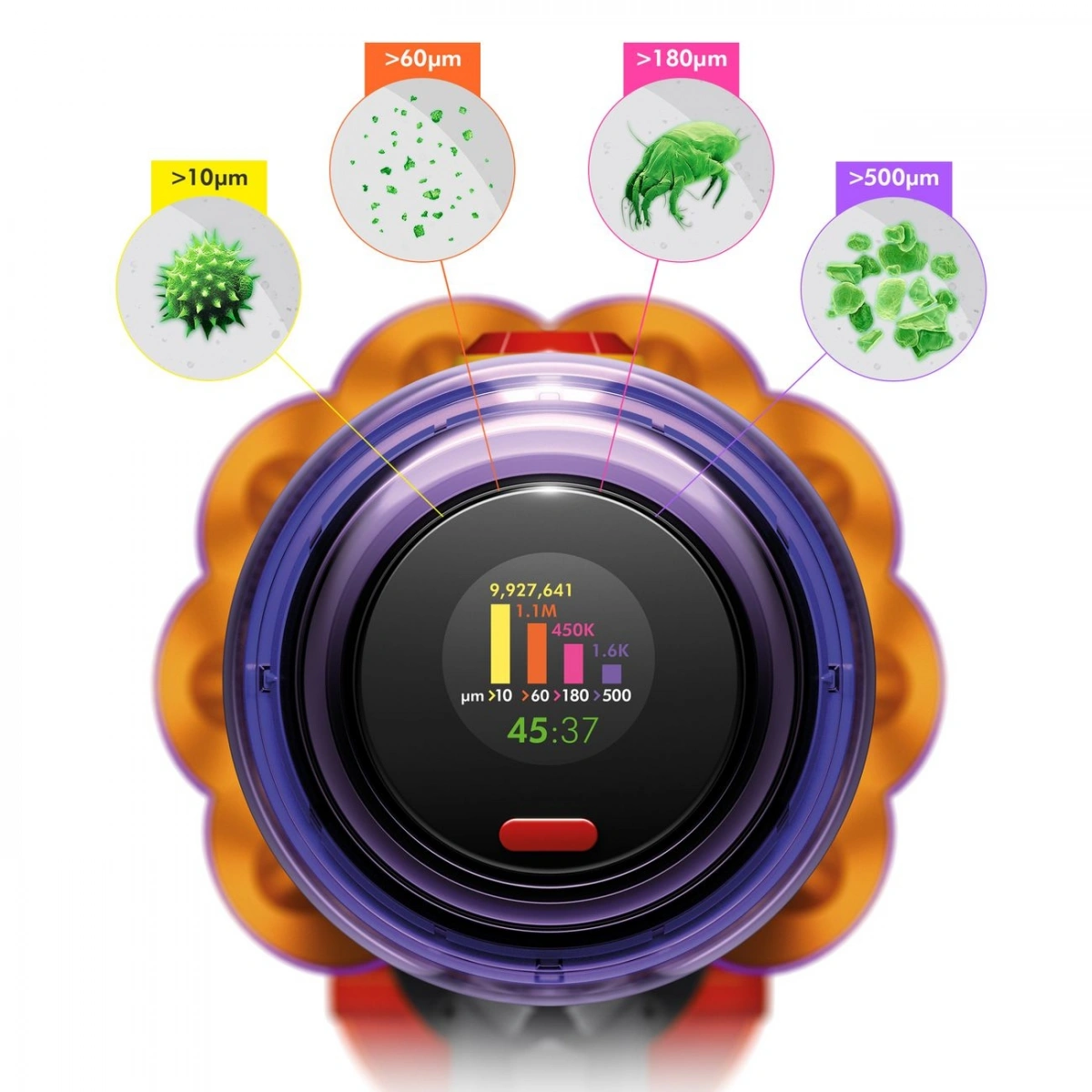 Беспроводной пылесос Dyson V12 Slim Absolute, Серебристый. Фото 5