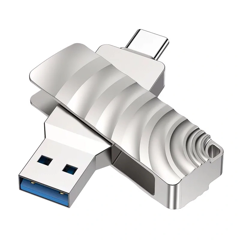 Накопитель Borofone BUD3 USB 3.0 + USB-C 64Gb. Фото 4