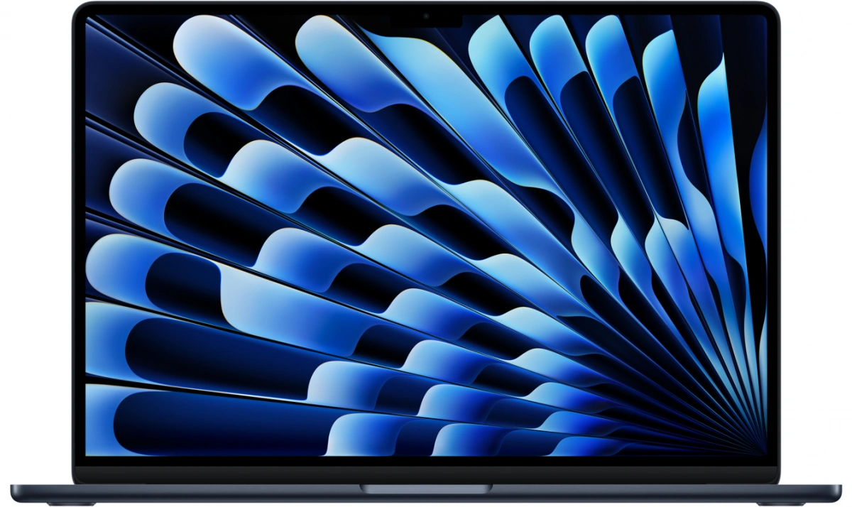 Apple MacBook Air 15" 2025 Midnight (MW1L3) (M4, 10C CPU/10C GPU, 16 ГБ, 256 ГБ SSD). Фото 1