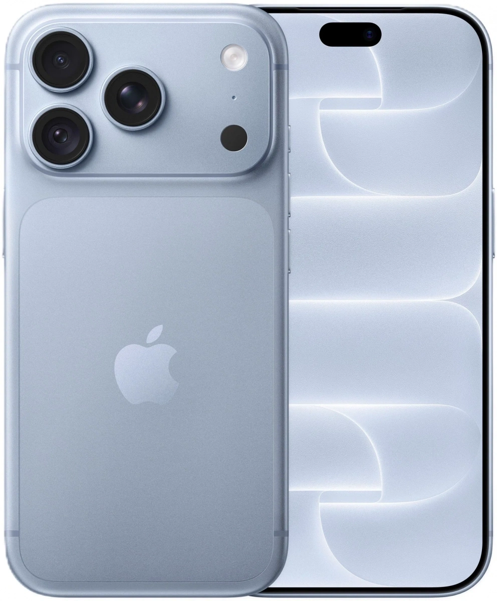 Смартфон Apple iPhone 18 Pro 1Тб, Голубой (eSIM+SIM) (Без RuStore). Фото 1