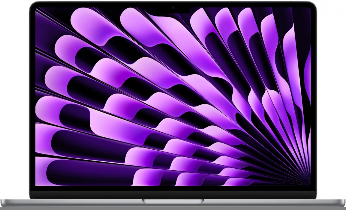Apple MacBook Air 15" 2024 Space Gray (MC9D4) (M3 8C, 16 ГБ, 256 ГБ SSD). Фото 1