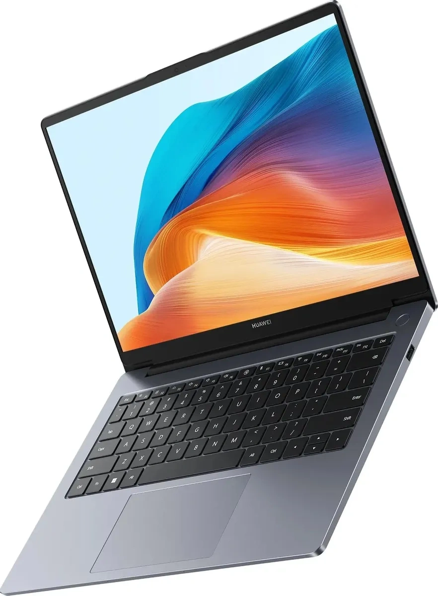 Huawei MateBook D 14 2024 Space Gray (MDG-X) (14", Intel Core i5 13420H, 16GB, 512GB SSD, Intel UHD Graphics, Windows 11 Home) 53014BRW. Фото 3