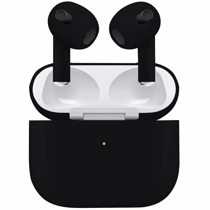 Беспроводные наушники Apple AirPods 3 Color (Matte Black). Фото 1