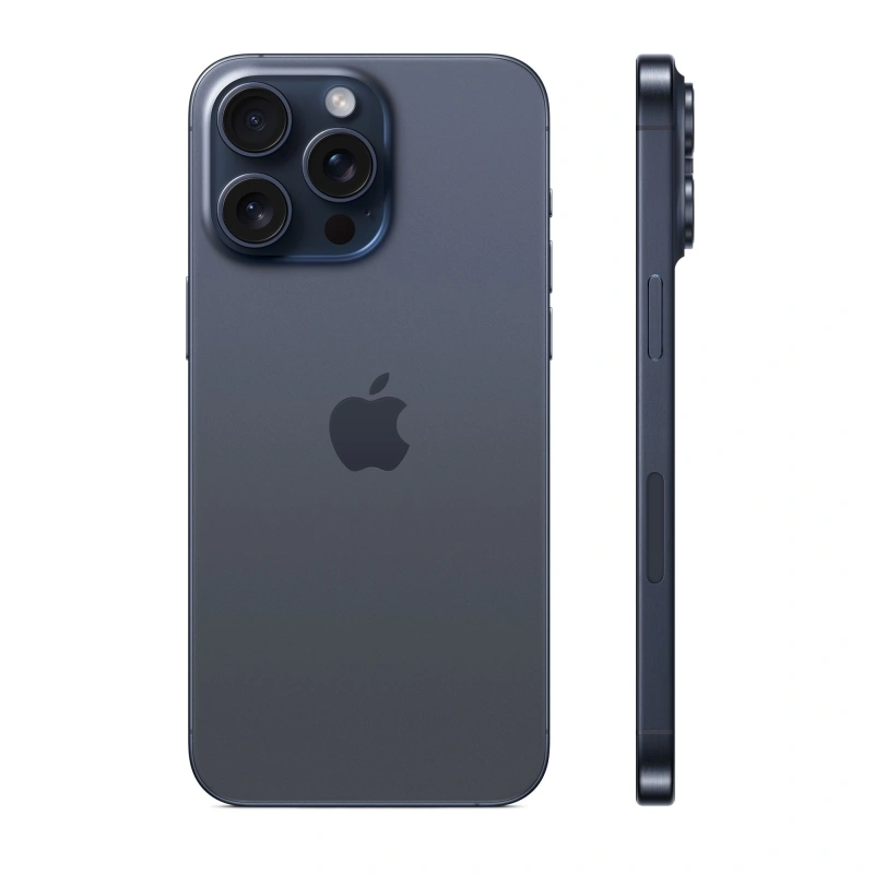 Смартфон Apple iPhone 15 Pro 512Gb Blue Titanium (eSIM+SIM). Фото 4