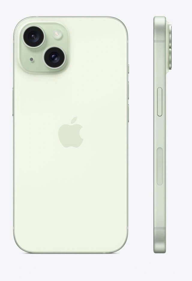 Смартфон Apple iPhone 15 256Гб Зелёный (Dual SIM) (Без RuStore). Фото 2
