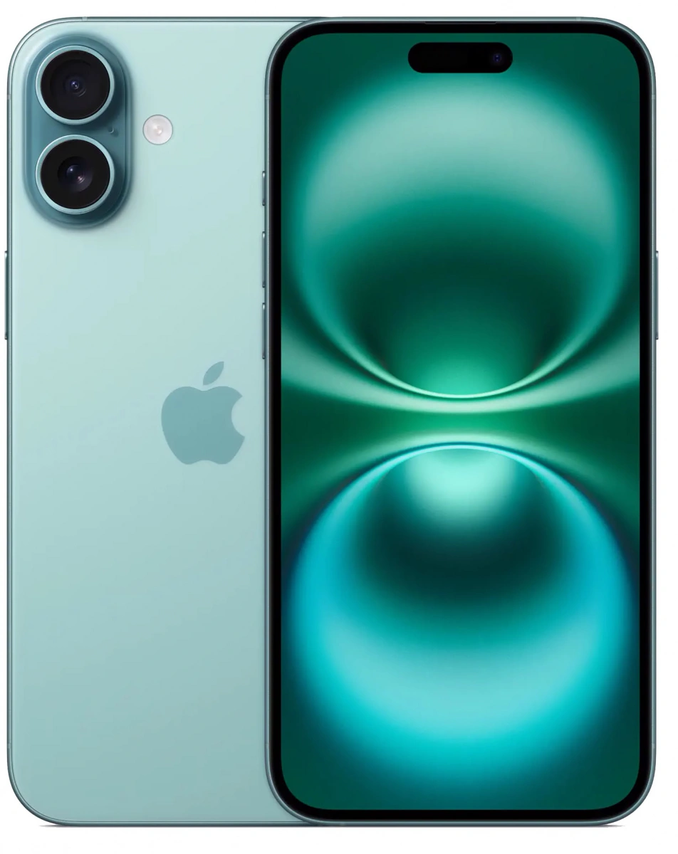 Смартфон Apple iPhone 16 Plus 256Gb Teal (Без RuStore). Фото 1