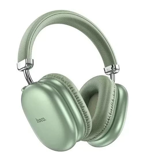 Беспроводные наушники Hoco W35 Max, Green. Фото 1