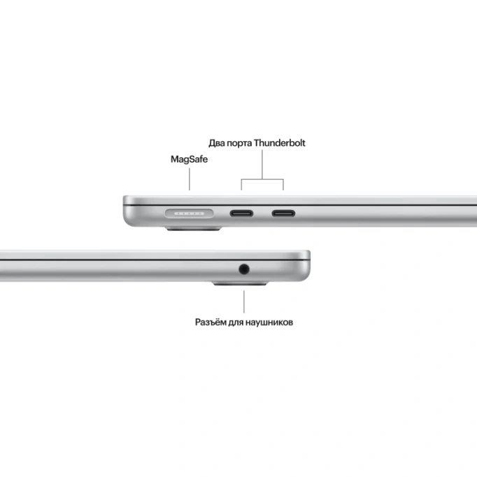 Apple MacBook Air 15" 2024 Silver (MC9E4) (M3 8C, 16 ГБ, 256 ГБ SSD). Фото 6