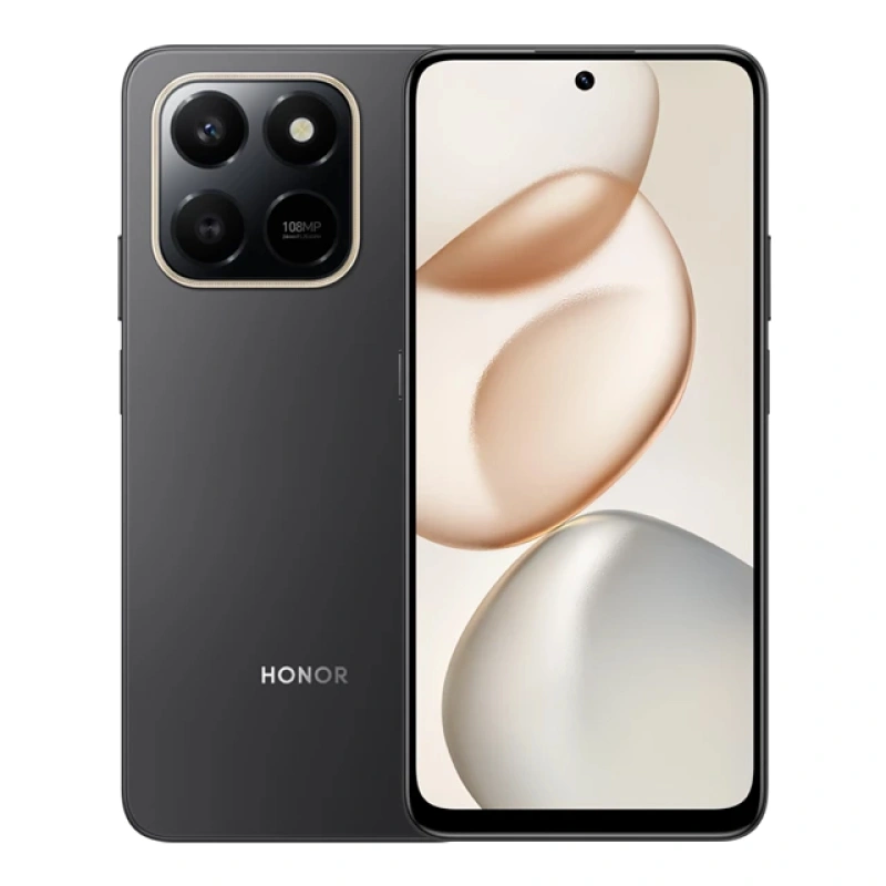 Смартфон Honor X7d 6/128Gb Velvet Black (LGN-LX1). Фото 1