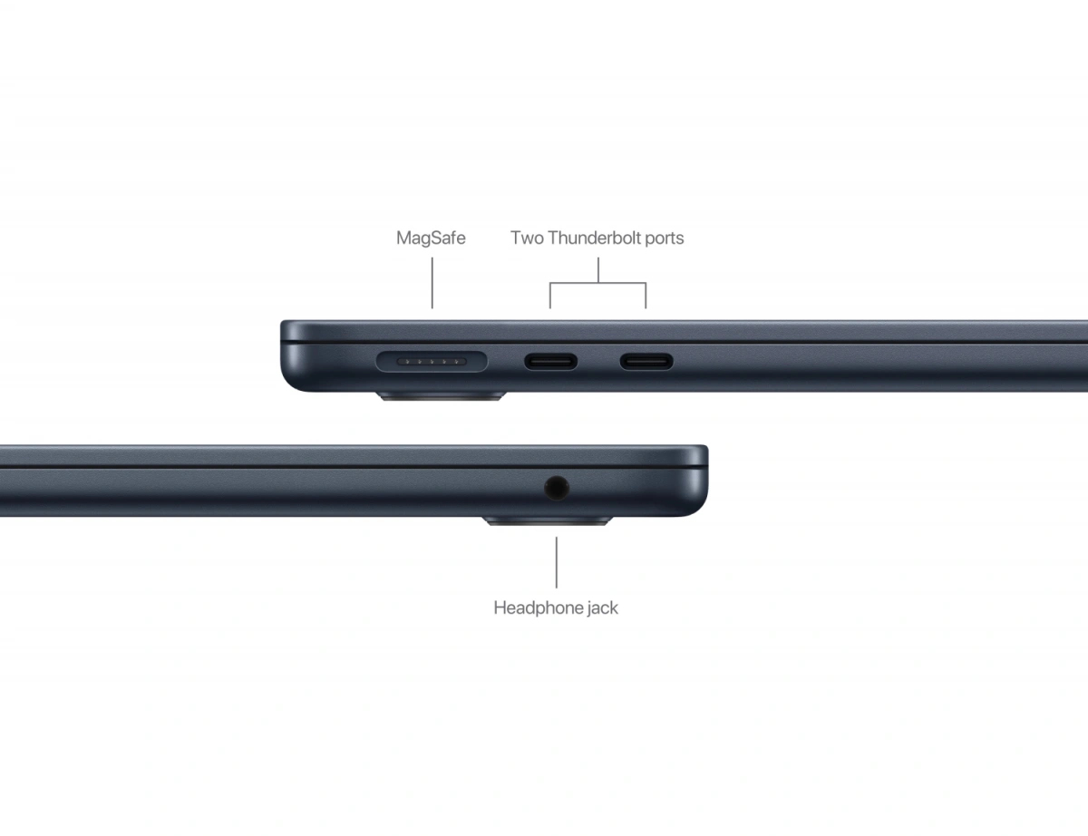 Apple MacBook Air 13" 2024 Midnight (MC8K4) (M3 8C, 16 ГБ, 256 ГБ SSD). Фото 6