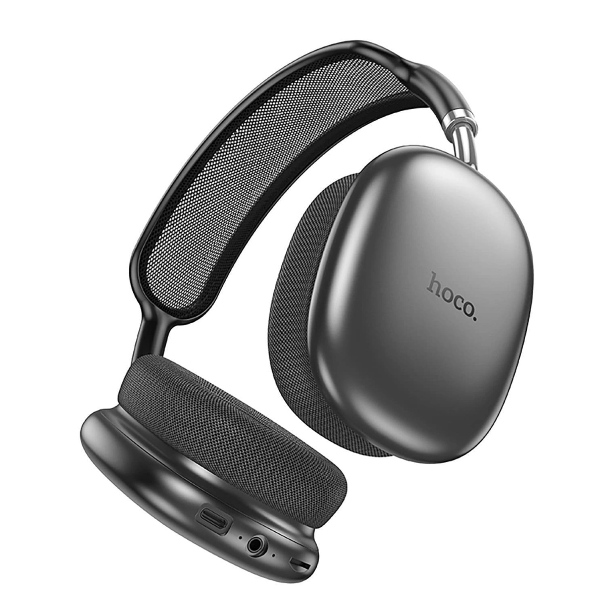 Беспроводные наушники Hoco W55 Pleasing BT, Space Gray. Фото 2