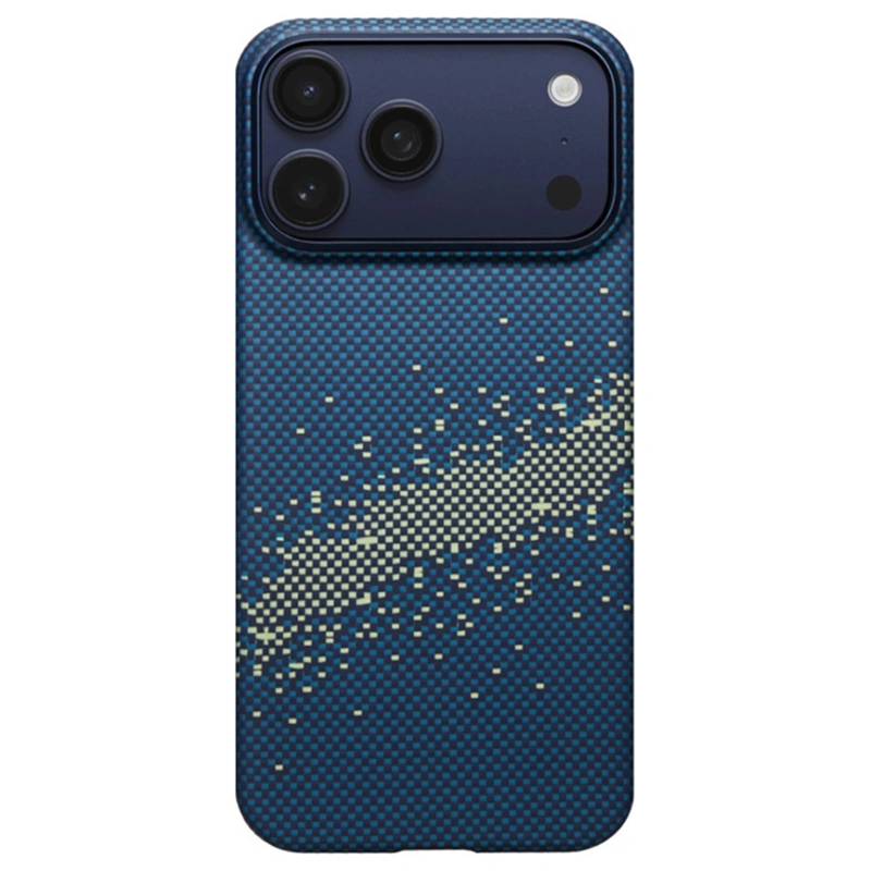 Накладка Pitaka для iPhone 17 Pro Ultra-Slim Case (PitaTap™), Млечный путь (KI1705MP). Фото 1