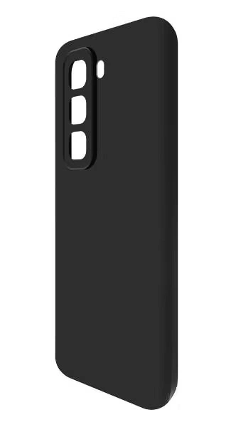 Накладка Krutoff Soft Case для Infinix Hot 50, Чёрная. Фото 2