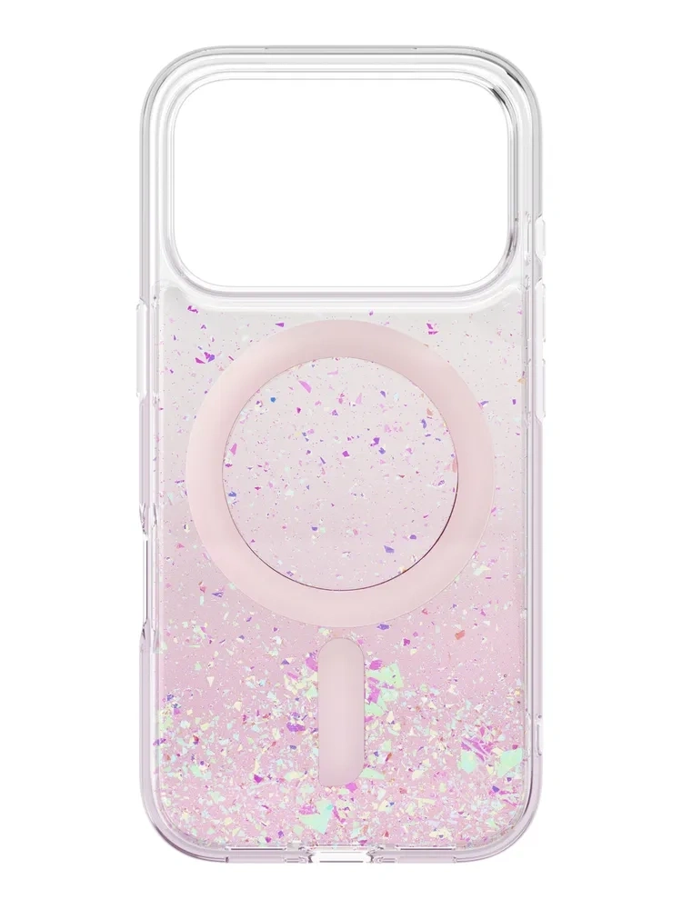 Накладка Uniq для iPhone 17 Pro Max COEHL Resin Rosara MagSafe, Pink Haze (IP6.9P(2025)-ROSMPHAZ). Фото 2