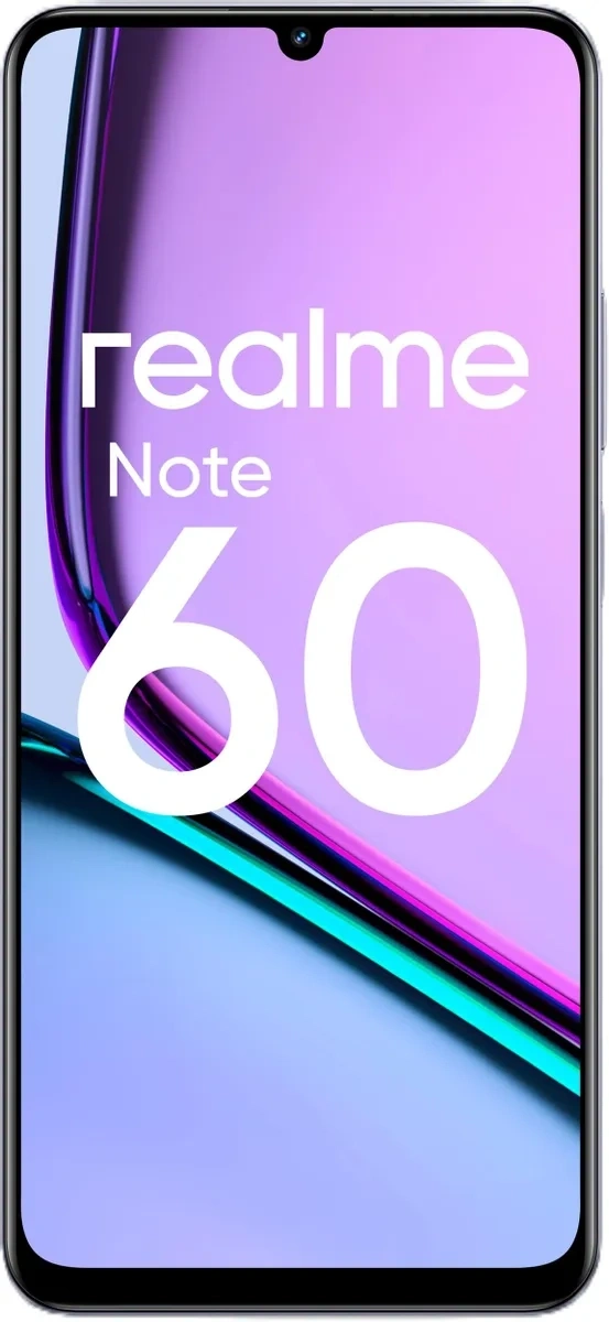 Смартфон Realme Note 60 6/128, Marble Black. Фото 2