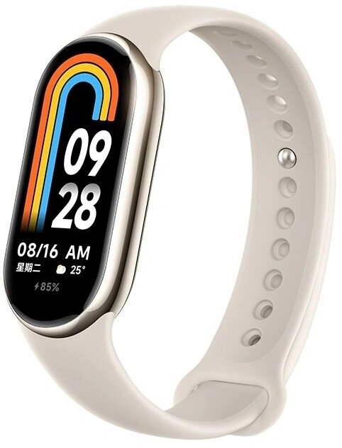 Фитнес-браслет XiaoMi Mi Smart Band 8, Светло-золотой (BHR7166GL). Фото 1