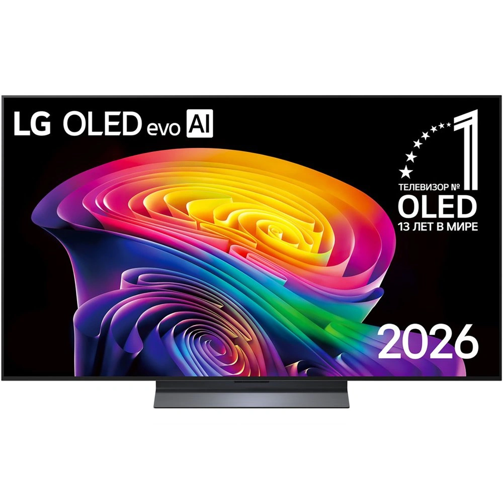 Телевизор LG 55" OLED evo AI C6 4K Smart TV (OLED55C6RLA). Фото 1