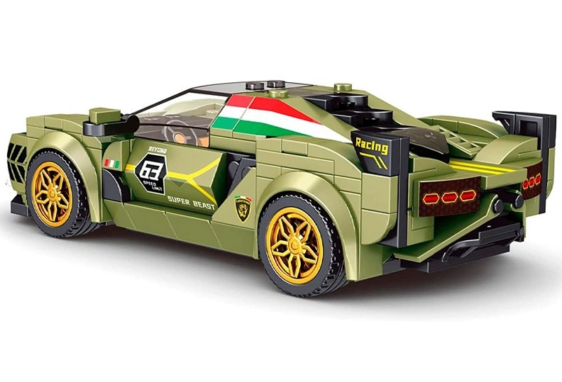 Конструктор Mould King Models 27003. Lamborghini Sian, 333 детали. Фото 3