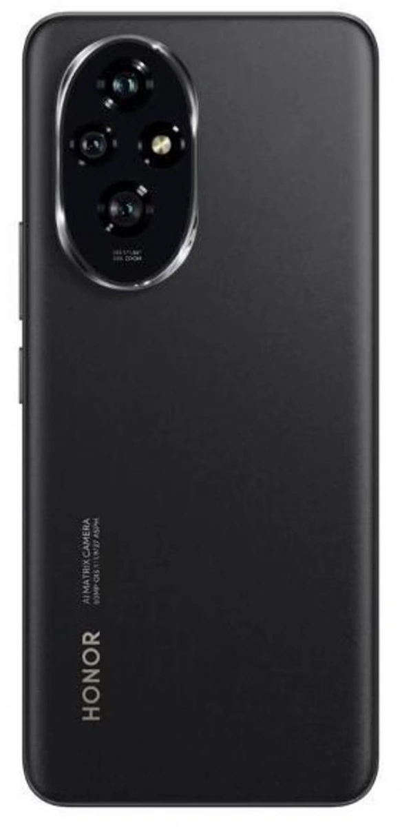 Смартфон Honor 200 12/256Gb Вельветовый чёрный (ELI-NX9). Фото 2