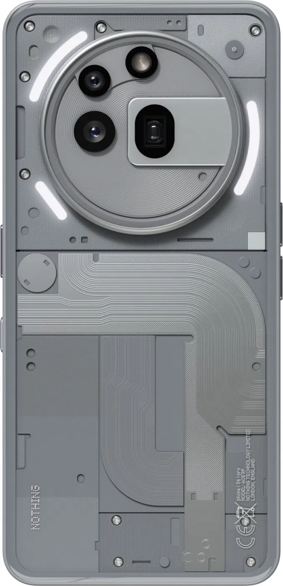 Купить смартфон Nothing Phone (3A) Pro 12/256GB в сером цвете в