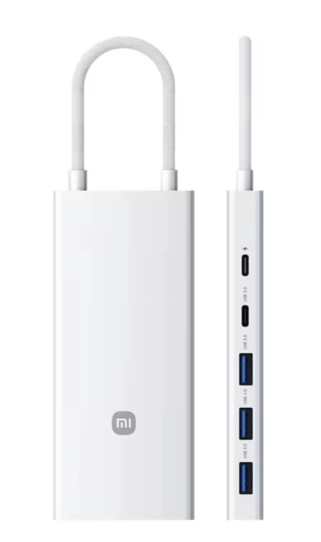 Хаб XiaoMi 10-in-1 Docking Station XMTIO01YM, Белый (BHR07RGCN). Фото 1