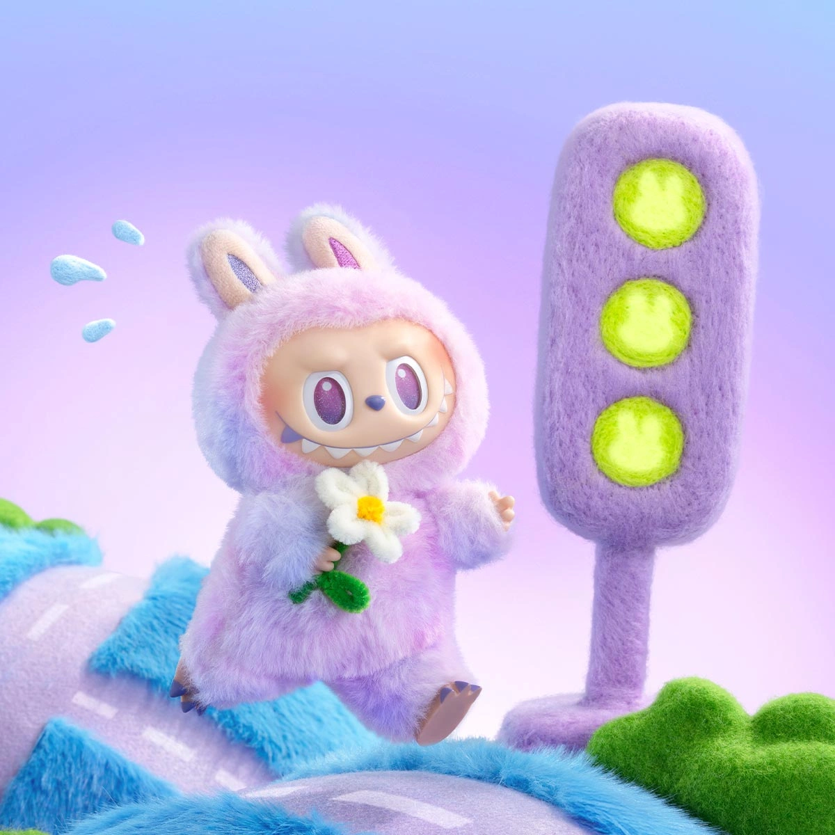 Коллекционная игрушка Pop Mart Labubu Big into Energy Blind Box. Фото 4