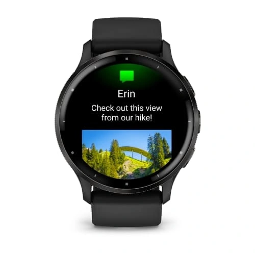 Умные часы Garmin Venu 3 Black with Black Buckle. Фото 7