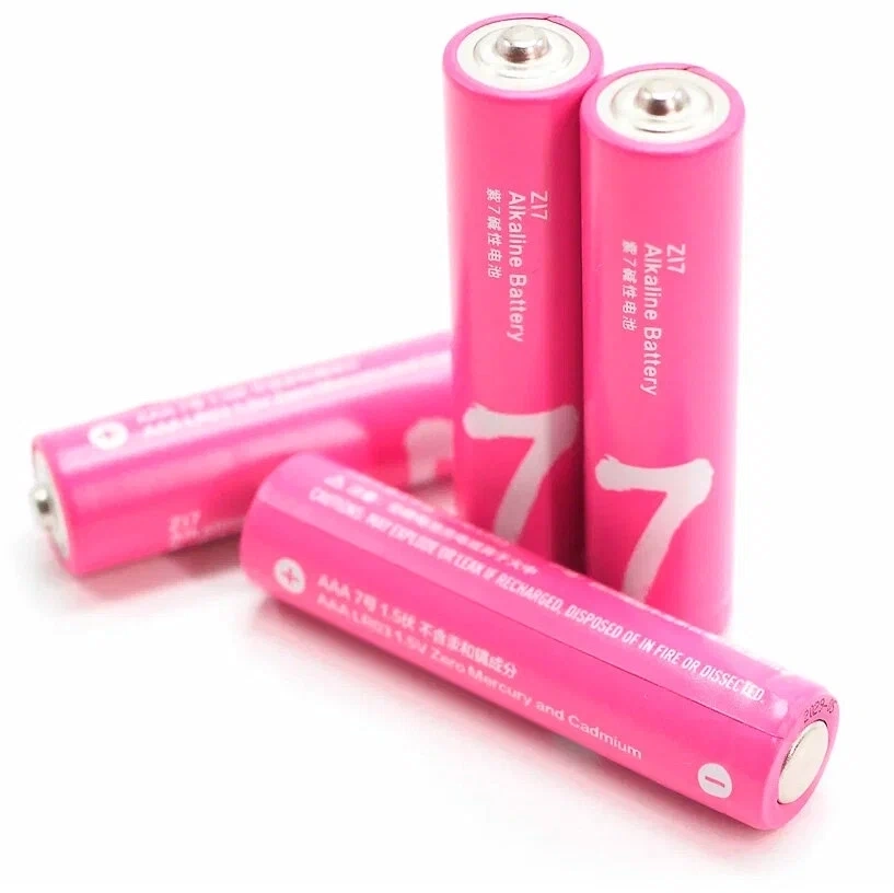 Батарейки ZMi Rainbow ZI7 типа AAA 1.5V (4 шт.). Фото 3