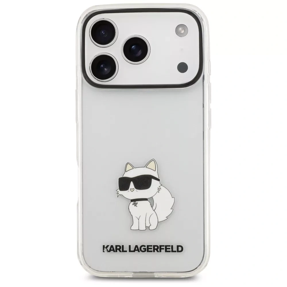 Накладка Lagerfeld для iPhone 18 Pro Max/17 Pro Max IML Choupette Hard, Transparent (KLHCP18XHNCHTCT). Фото 3