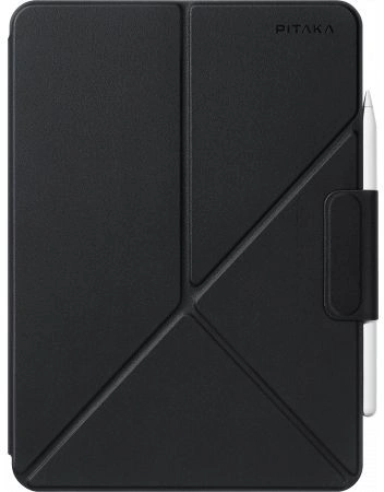 Чехол Pitaka  MagEZ Folio 2 для iPad Pro 11" (2024), Black/Grey (FOL2401P). Фото 1