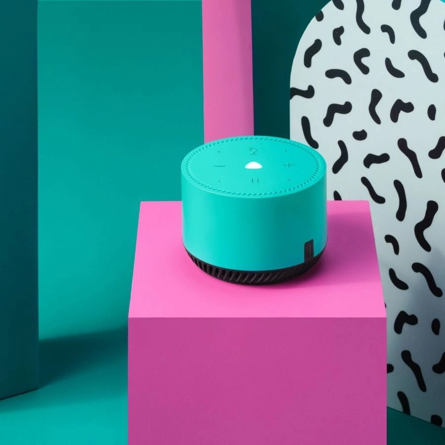 Умная колонка Яндекс.Станция Лайт, Мята (YNDX-00025). Фото 3