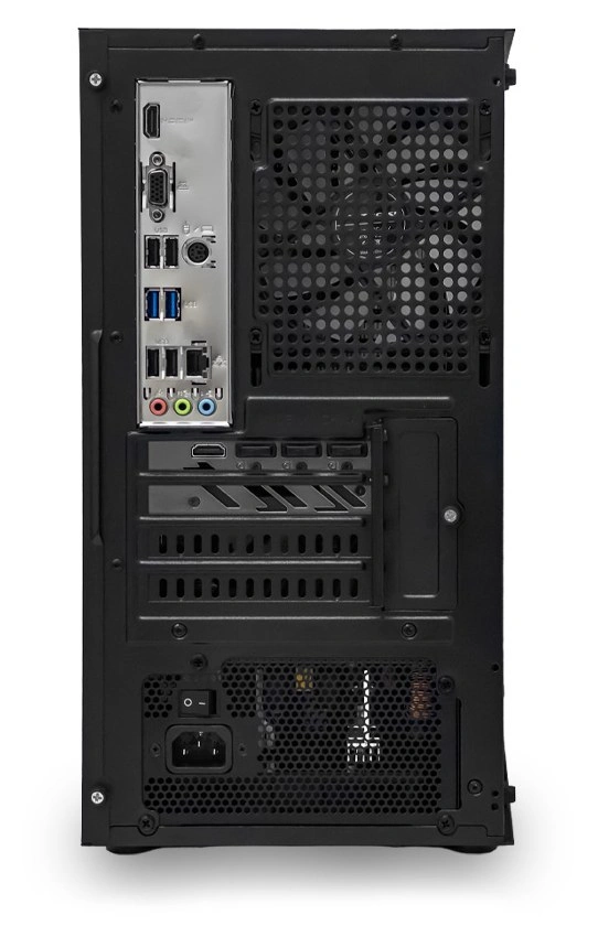 Системный блок CORE S (SM04 Intel Core i3-12100, 16Гб DDR4, RTX5060, SSD 512Гб M.2, Gigabyte H610M-K, 650Вт). Фото 6