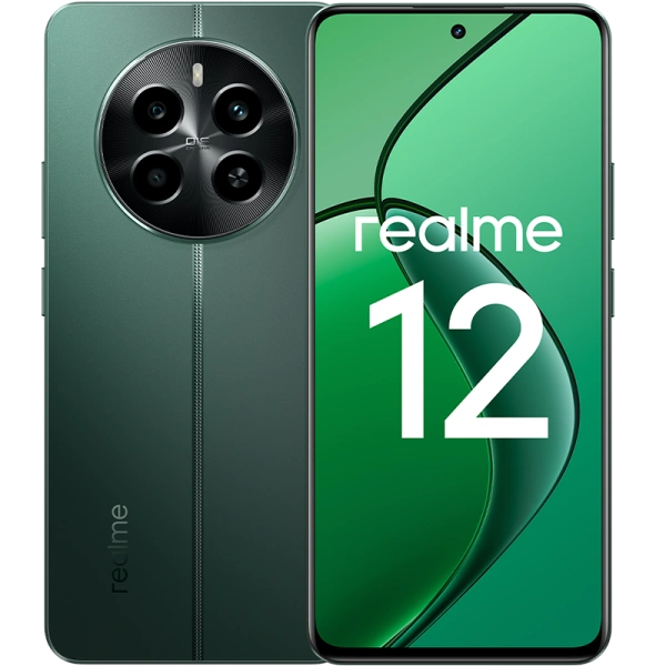 Смартфон Realme 12 8/512Gb Зелёный малахит (RMX3871). Фото 1