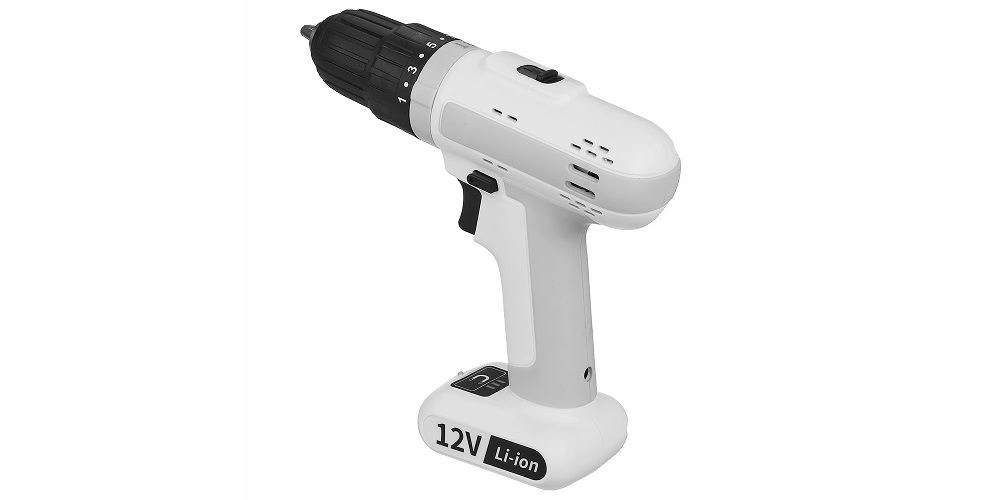 Аккумуляторная ударная дрель-шуруповерт MarsWorker 12V Lithium Impact Drill, Белая (MSID1202-02). Фото 2