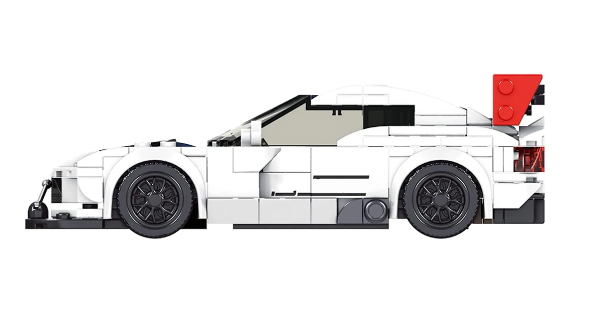 Конструктор Mould King Models 27011. Dodge Viper ACR Roadster, 388 деталей. Фото 4