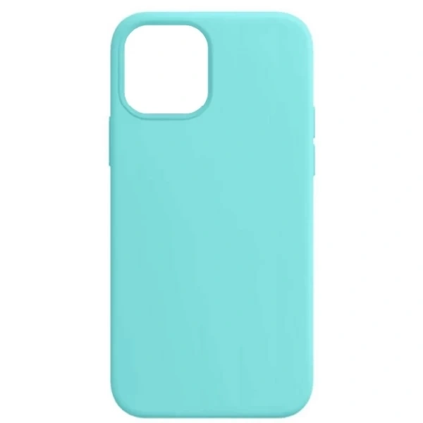 Накладка Silicone Case для iPhone 15, Бирюзовая. Фото 1